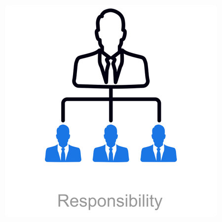 This is beautiful handcrafted pixel perfect duo line black and blue banking iconのイラスト素材