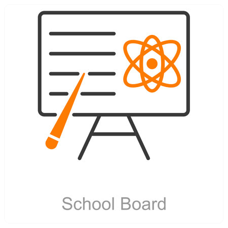 This is beautiful handcrafted pixel perfect black and orange School and Education iconのイラスト素材