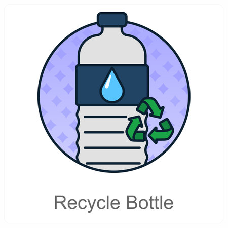 This is beautiful handcrafted pixel perfect filled outline ecology iconのイラスト素材
