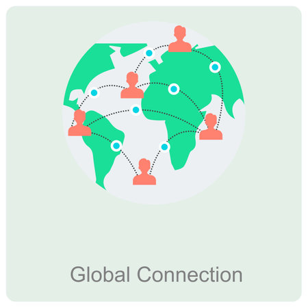 This is beautiful handcrafted pixel perfect without bg Communication and Connectivity iconのイラスト素材