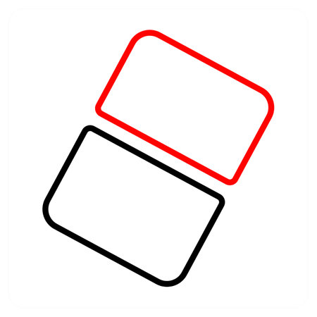 These are beautiful handcrafted pixel perfect red and black line editing tools iconsのイラスト素材