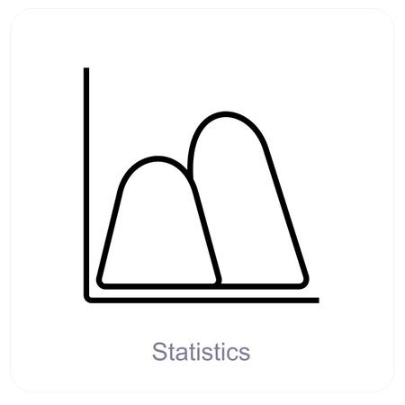 This is beautiful handcrafted pixel perfect black line Diagram and Report iconのイラスト素材
