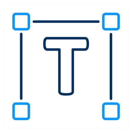 These are black and blue line editing tools iconsのイラスト素材