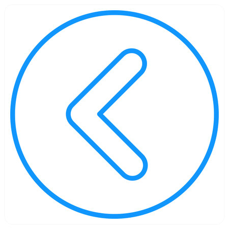 This is beautiful handcrafted pixel perfect black and blue line Arrows icon