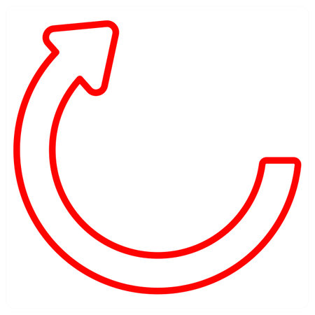 This is beautiful handcrafted pixel perfect Red and Black line Arrows iconのイラスト素材