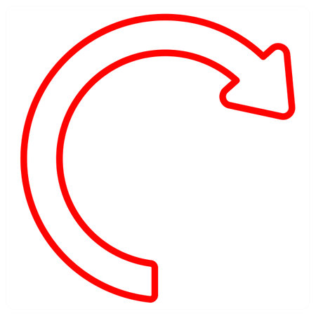 This is beautiful handcrafted pixel perfect Red and Black line Arrows iconのイラスト素材