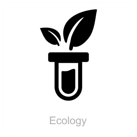 This is beautiful handcrafted pixel perfect Black Filled Science and Experiment iconのイラスト素材