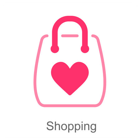 Shopping and retail icon conceptのイラスト素材