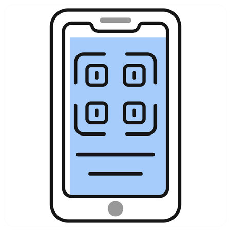 Mobile Payment icon concept in grey colorのイラスト素材
