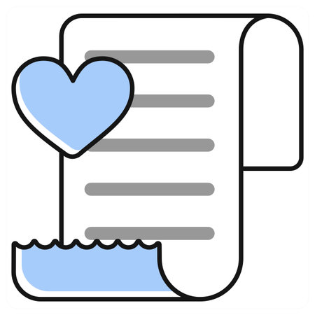 Wishlist icon concept in grey colorのイラスト素材