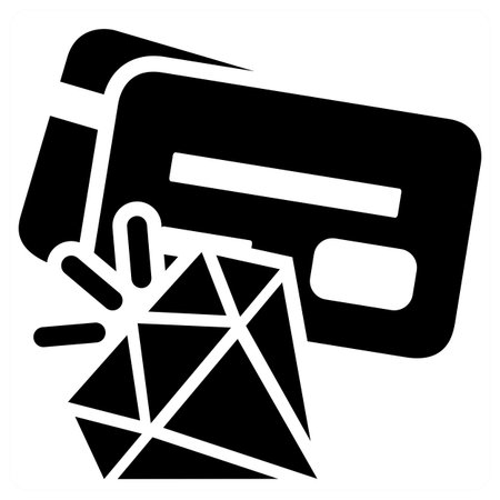 Premium icon concept in blue filled colorのイラスト素材