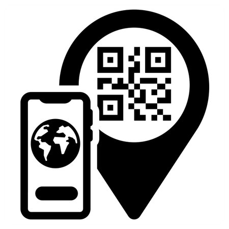 Location icon concept in blue filled colorのイラスト素材