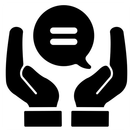 Equal Rights icon concept in blue filled colorのイラスト素材