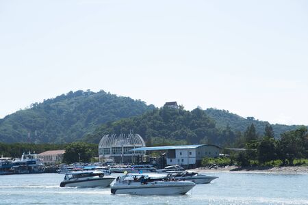 Welcome to the Andaman Sea in Thailand.の写真素材