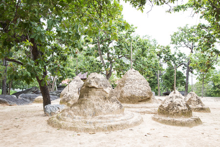 Sand pagoda.の写真素材