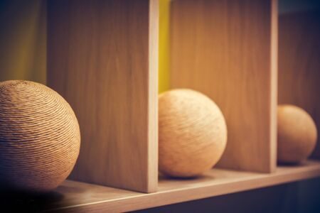 decorative elements for interior stylingの写真素材