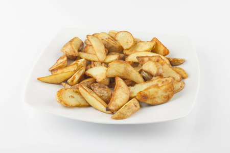 Baked potatoesの写真素材