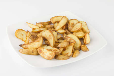 Baked potatoesの写真素材