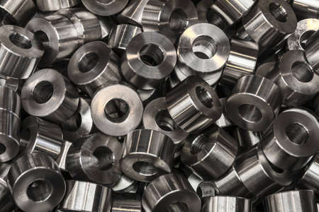 Industrial steel products の写真素材