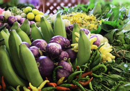 Beautiful vegetables at a farmer's productivity suiteの写真素材