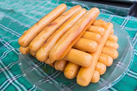 Hotdog sold in food stores at Food Festival