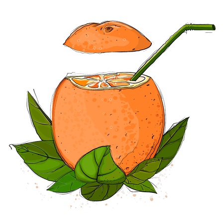 Orange Juice  のイラスト素材