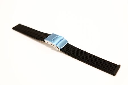silicone watch strap object isolate on the white backgroundの写真素材