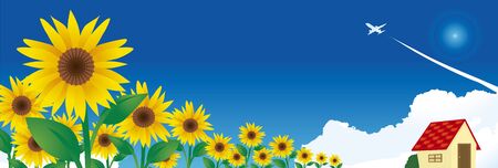 SUMMERのイラスト素材