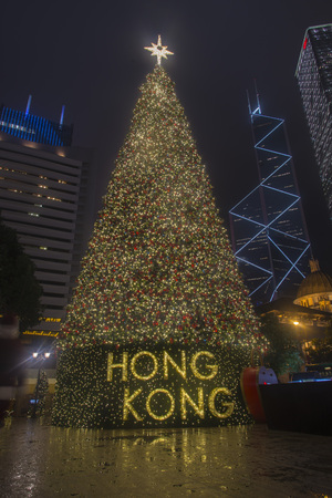 Hong Kong Christmasのeditorial素材