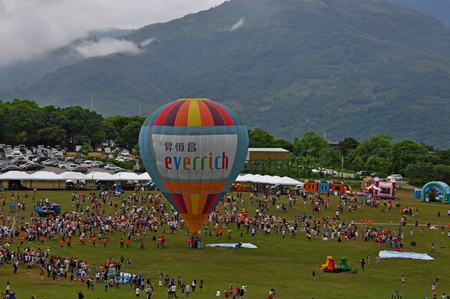 hot air balloonのeditorial素材