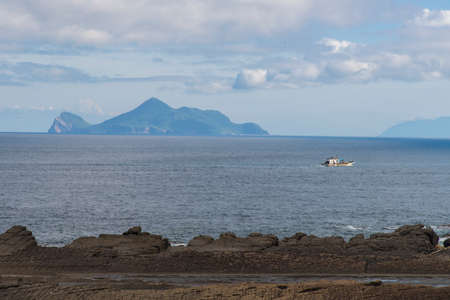 Guishan Island is beautiful Sea viewの写真素材