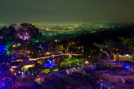Nantou Houtanjing Night view restaurantのeditorial素材