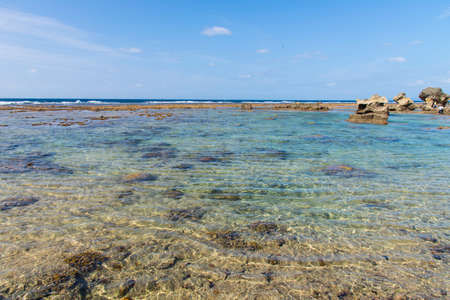 Sunny weather By the seaの写真素材