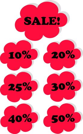 sale signsのイラスト素材