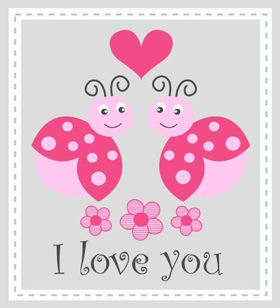 I love you のイラスト素材