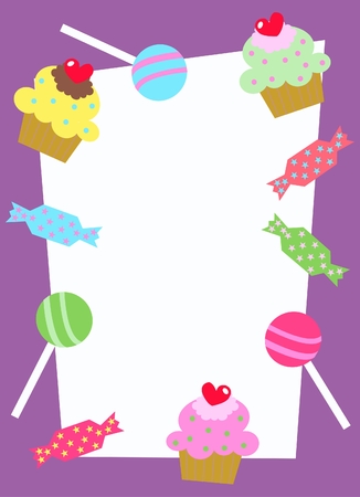 celebration or invitation cardのイラスト素材