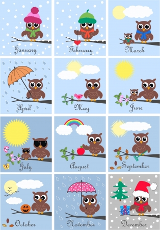 calendarのイラスト素材
