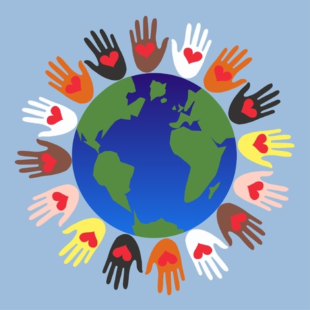 helping handsのイラスト素材