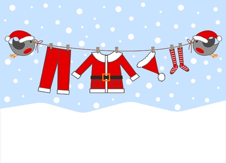 merry christmasのイラスト素材