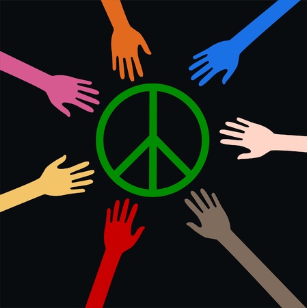 peaceのイラスト素材