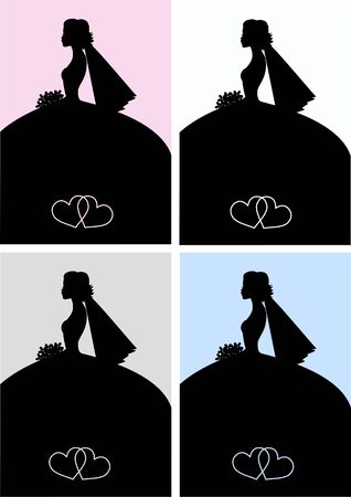 wedding invitationのイラスト素材