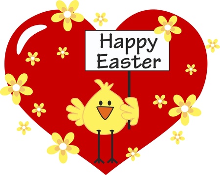 happy easterのイラスト素材