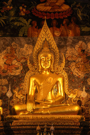 Buddha statue of Thailandの写真素材
