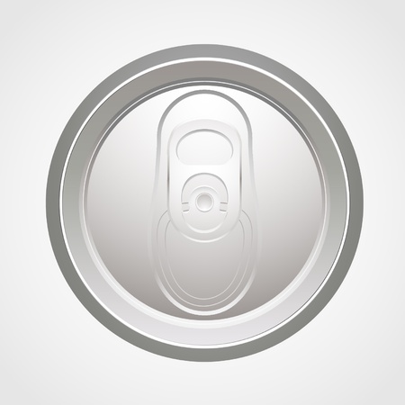 Can top viewのイラスト素材