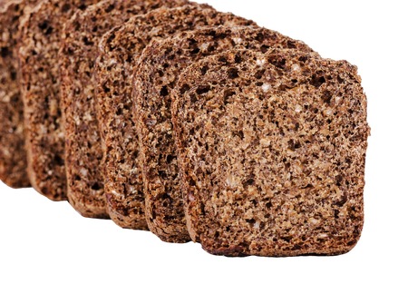 Slices of rye bread with sprouts, Healthy Eating, Close-up