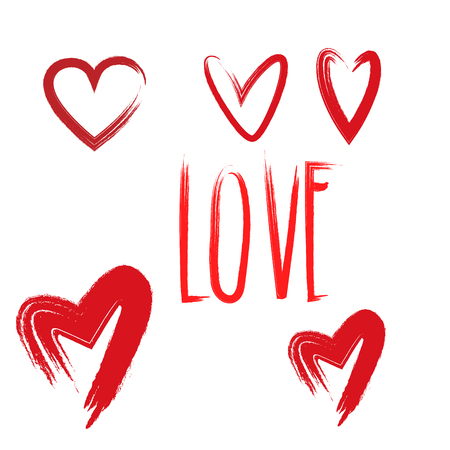 Valentine's Day Heart Collectionのイラスト素材