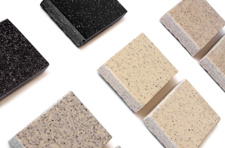 The samples of collection ceramic tile