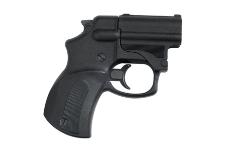 Traumatic pistol isolated on a white backgroundの写真素材