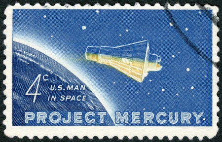 USA - CIRCA 1962: A stamp printed in USA shows 