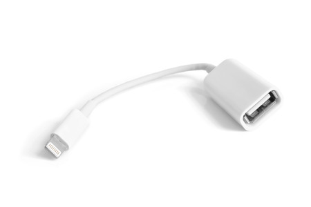 USB adapter on a white background